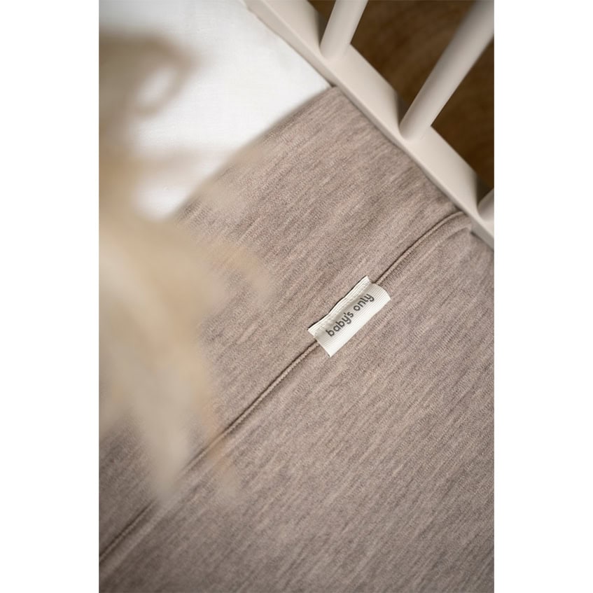 Baby's Only wieg/Ledikantdeken Merino Meadow - Sand