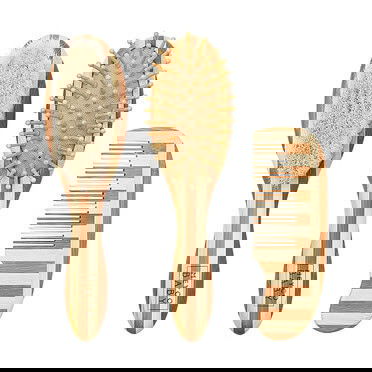 Meyco kapset bamboe 3-delig - Natural/Bamboe