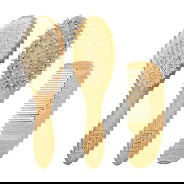 Meyco kapset bamboe 3-delig - Natural