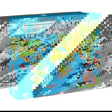 Janod puzzel - Bedreigde diersoorten