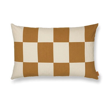Ferm Living Fold patchwork kussen - Sugar Kelp