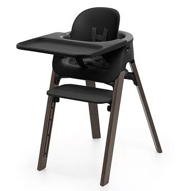 Stokke Stokke Steps complete set - Black / Warm Brown
