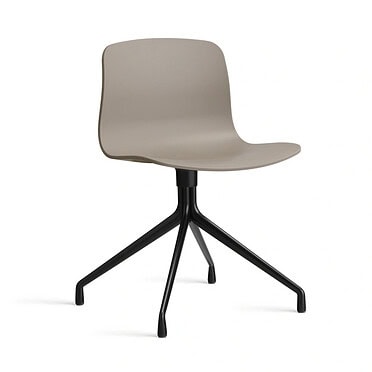 Hay About a Chair AA stoel kaki black aluminium
