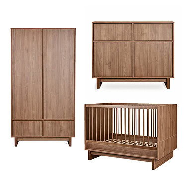 Quax babykamer Kyo – Walnut 2-deurs