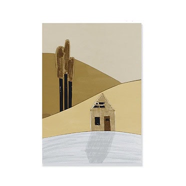 Ted & tone poster cottage