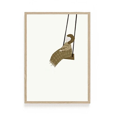 Ted & Tone poster daydreaming ansichtkaart