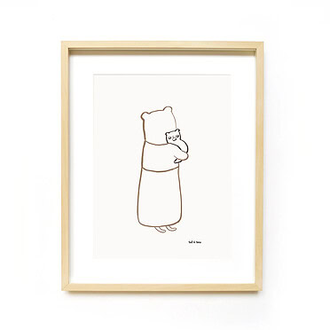 Ted and Tone mama bear poster