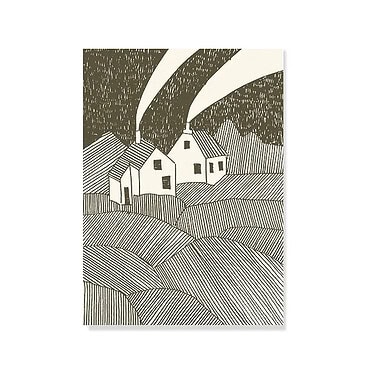 Ted and Tone stripy mountains