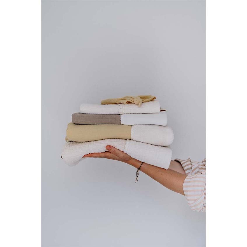 Koeka Ledikantdeken Cotton Fleece - Faro Caffe