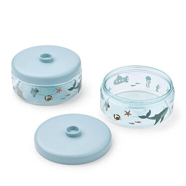 Liewood Dominique voedingsbakjes 2x - Sea creature