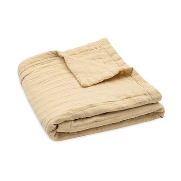 Jollein wiegdeken hydrofiel jacquard Vanilla
