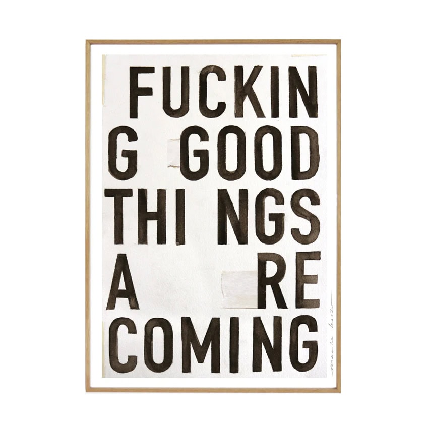 My Deer Art shop poster - Good Things