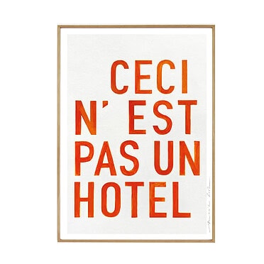 My Deer art shop poster - Hotel