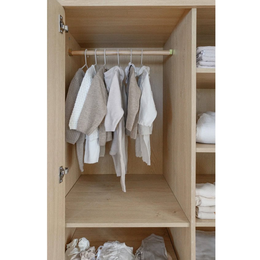 We are Bitte 2deurs kast babykamer Oak