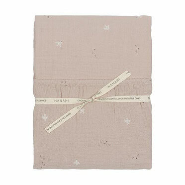 Nanami Wieg hoeslaken Bird - Naturel