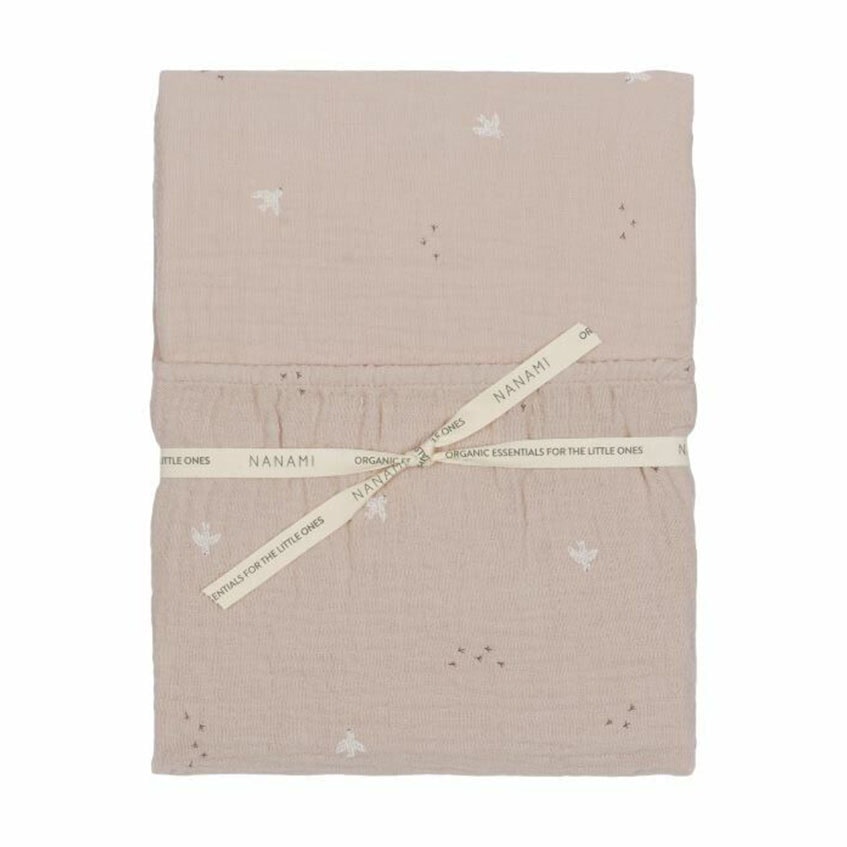 Nanami Wieg hoeslaken Bird - Naturel