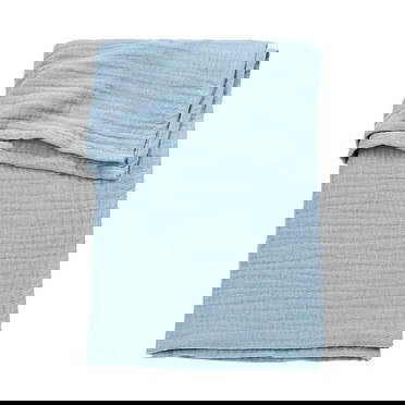 Meyco ledikantlaken hydrofiel - Jeans Blue