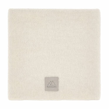 Nanami ledikantdeken merino wol - Ecru