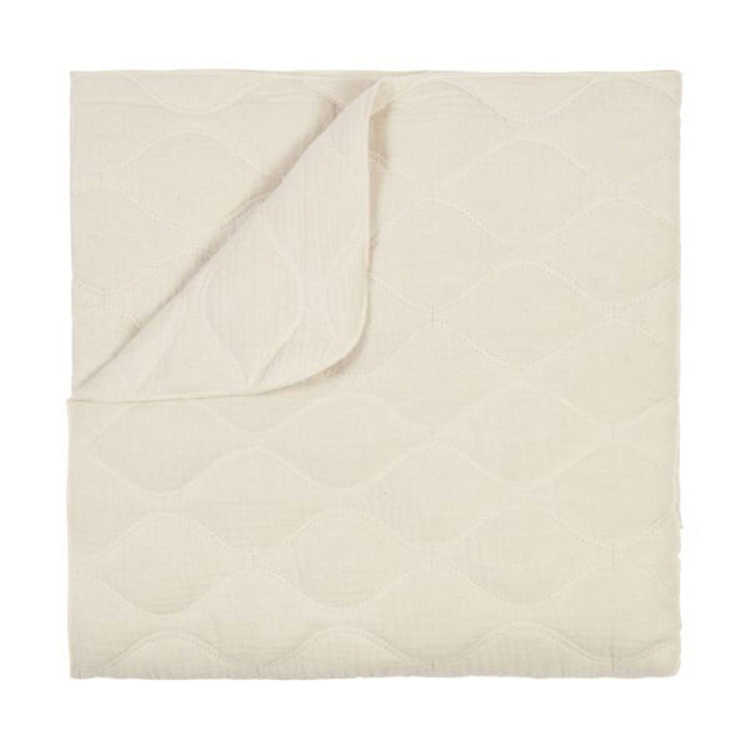 Nanami ledikant deken Wave cotton bio - Beige