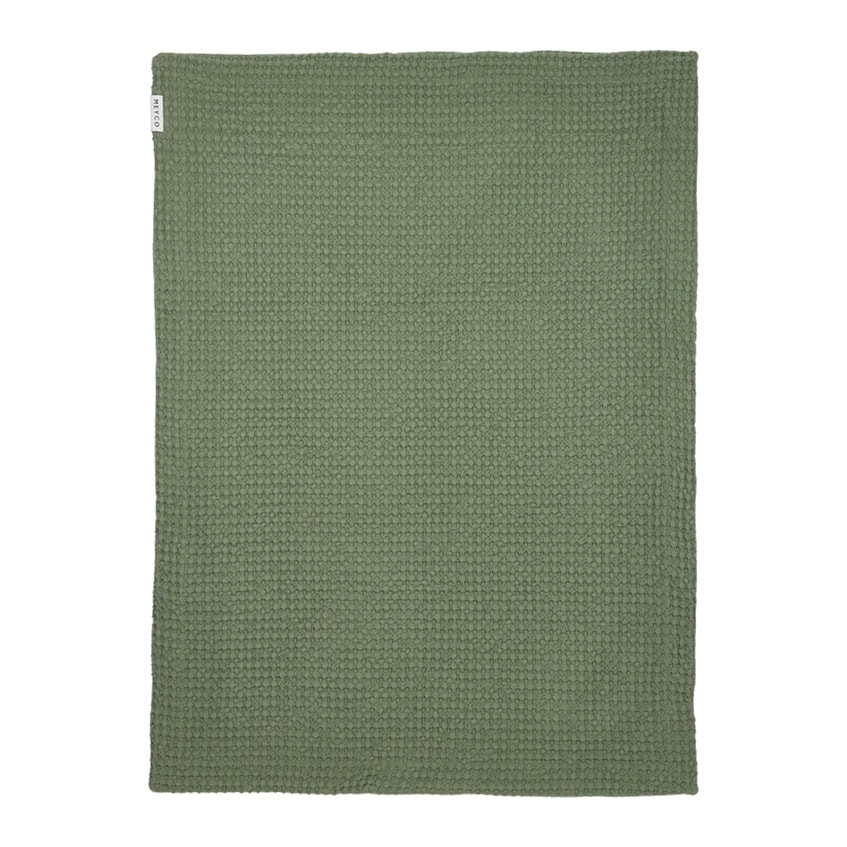 Meyco Ledikantdeken Waffle Cotton - Olive Green