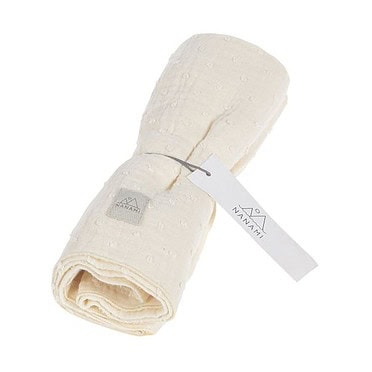 Nanami swaddle woven dot - Beige