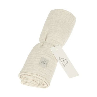 Nanami Swaddle cotton-linnen - Beige