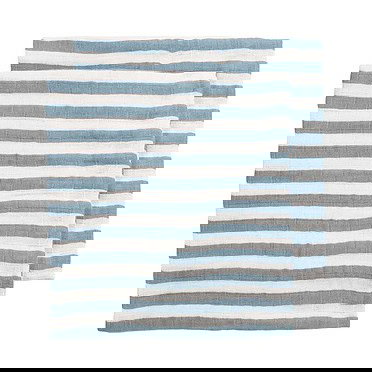 Meyco Hydrofiele doeken pre-washed - Fat Stripe Jeans Blue