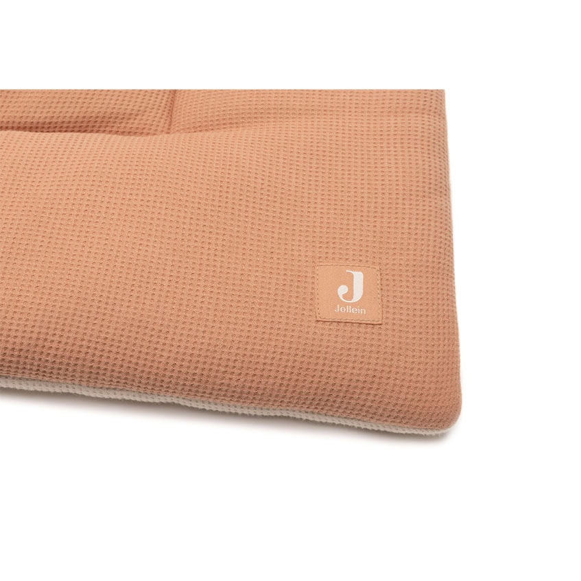 Jollein Boxkleed Little Waffle - Light Terra/ Sand