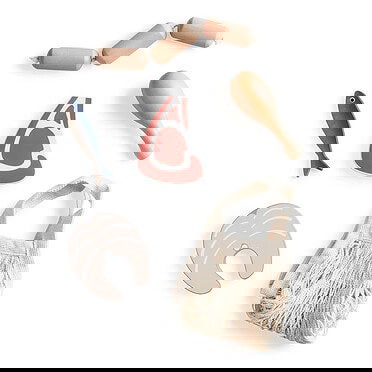 Sebra Sebra Houten Vis en Vleesset