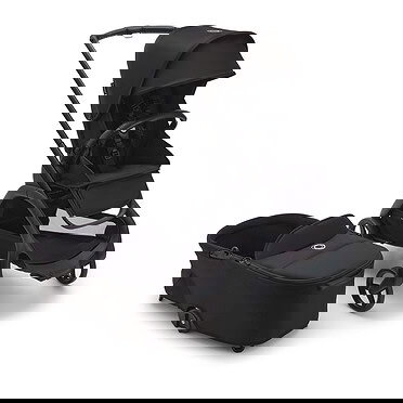 Bugaboo Dragonfly kinderwagen + reiswieg - Midnight Black