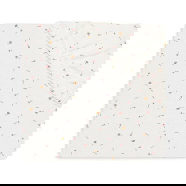 Jollein wieg hoeslaken Pretty Picnic Flower drops