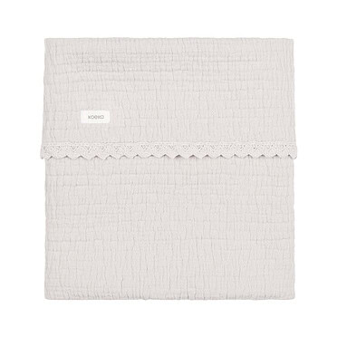 Koeka wiegdeken Lace elba Stone