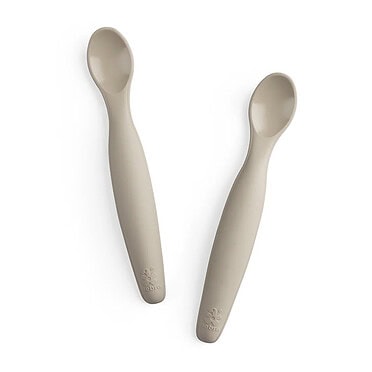 Sebra Silicone Lepel Lang 2 stuks - Jetty Beige