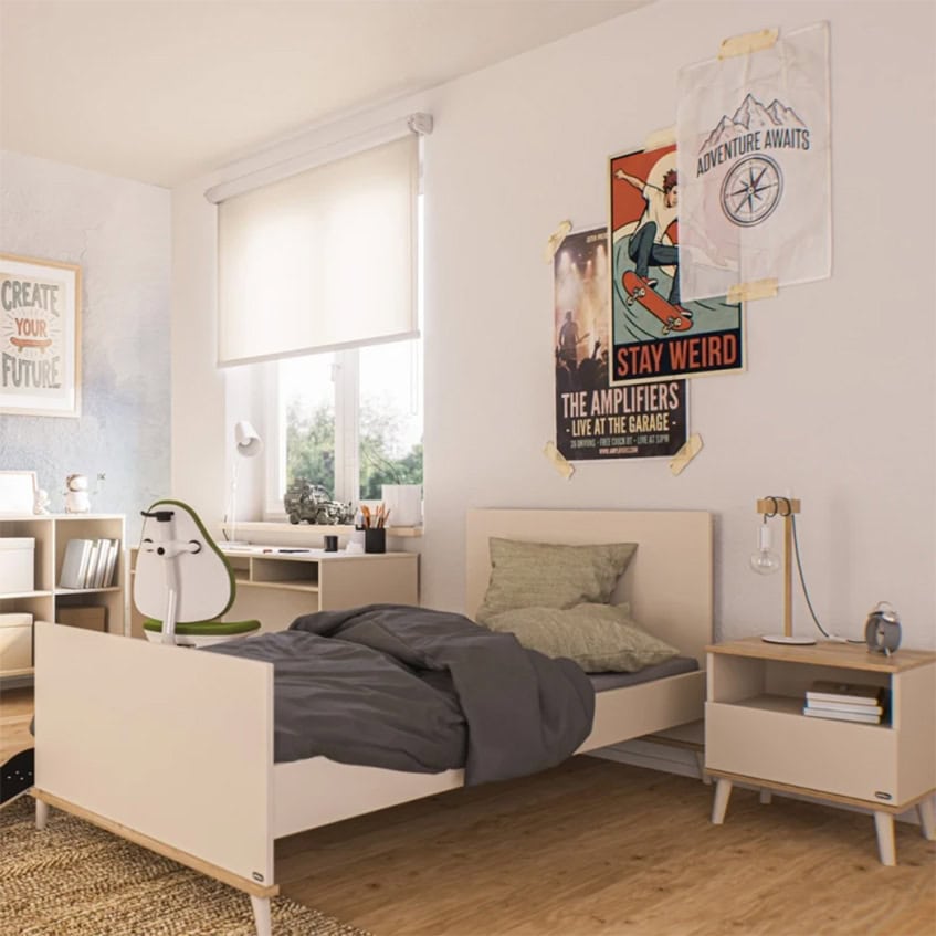 Paidi - Yuny Hazel bed 90x200 - Cashmere Beige