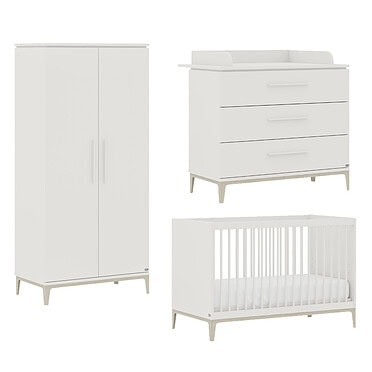 Paidi - Yuny Cutie Lea babykamer 2-deurs - Off White