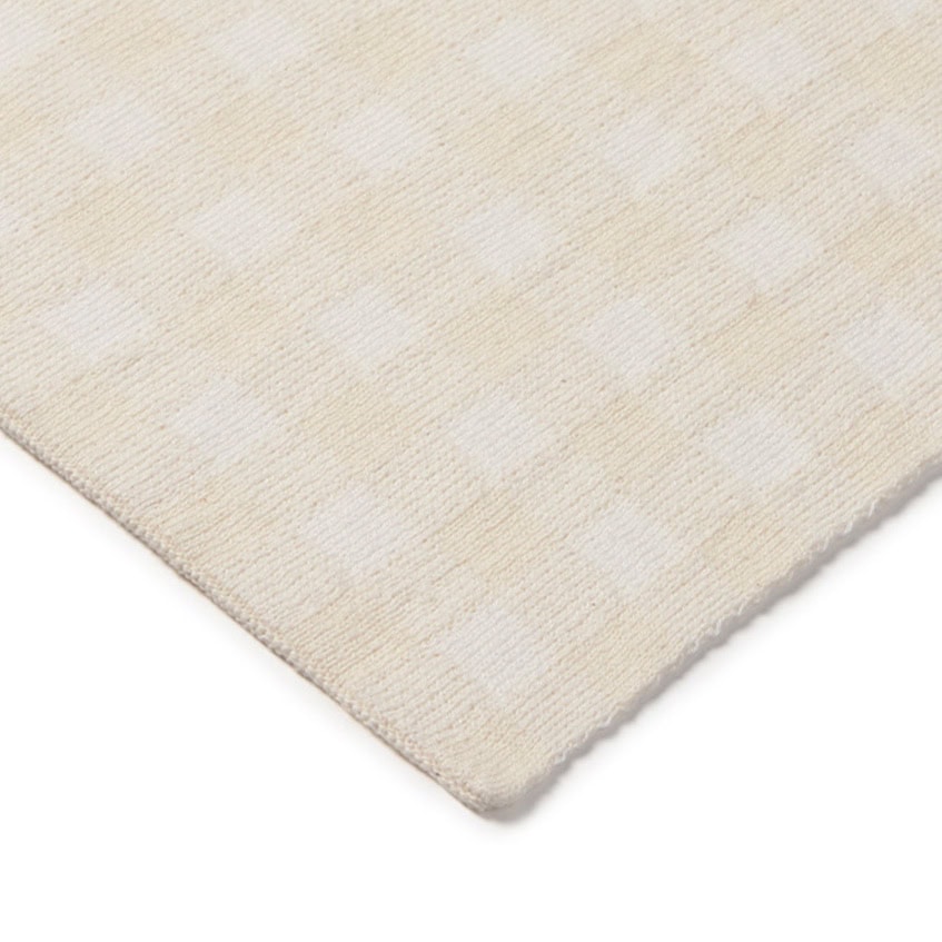 Lorena Canals - Knitted wiegdeken - Vichy ivory