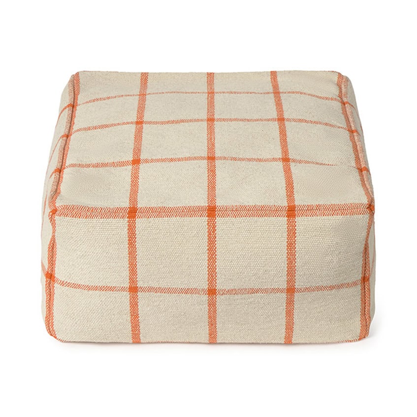 Lorena Canals poef geo block - Naturel