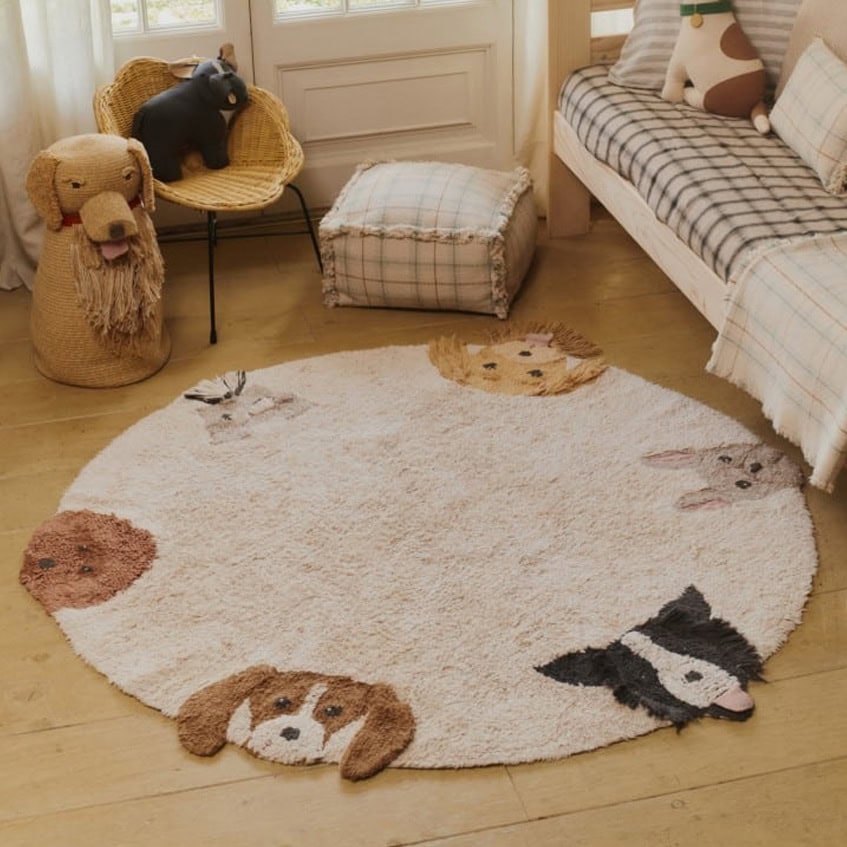 Lorena Canals wasbaar vloerkleed - Dogs