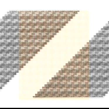 Lorena Canals wasbaar vloerkleed - Vichy Marron