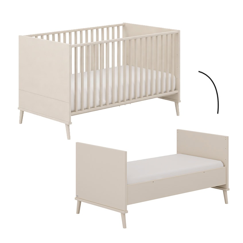 Paidi Eefje Cashmere doorgroeikamer - 2deurs en commode xl