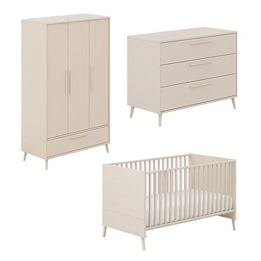 Paidi Eefje Cashmere doorgroeikamer - 3-deurs en xl-commode