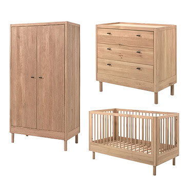 Vipack Forrest babykamer Oak - 2-deurs