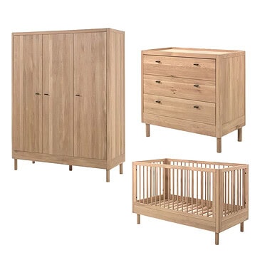 Vipack Forrest babykamer Oak - 3-deurs