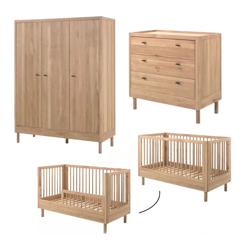 Vipack Forrest doorgroeikamer 3-deurs Oak