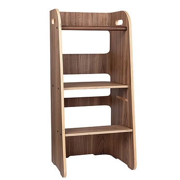 Curve Lab Montessori Houten Leertoren Curve - Walnut