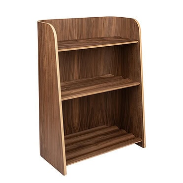 Curve Lab Curvy Boekenkast - Walnut