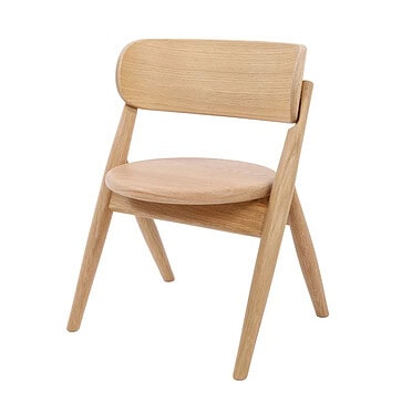 Curve Lab Small Chair - Oak