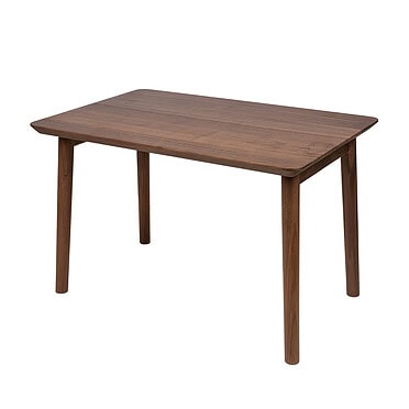 Curve Lab Small desk Rectangle - Walnut