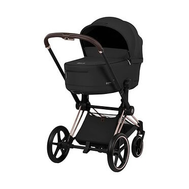 Cybex Priam5 Kinderwagen Compleet Comfort - Rosegold Frame - Sepia Black