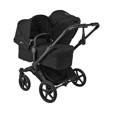 Bugaboo Donkey6 Double Kinderwagen – Black/Heritage Black